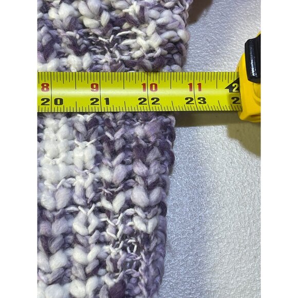 Hippie Rose Lavender Combo Knit Cardigan Sweater S - Picture 6 of 12